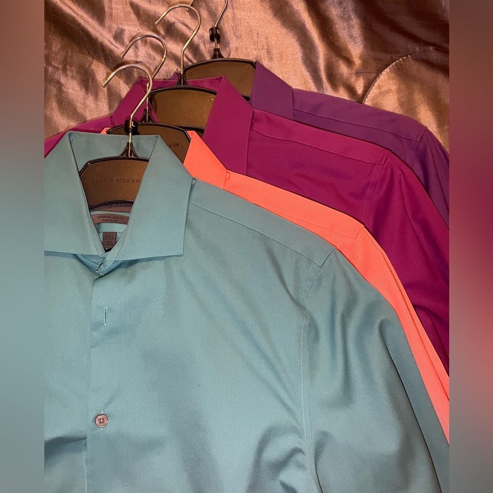 Calvin Klein Dress Shirts (4 pack)